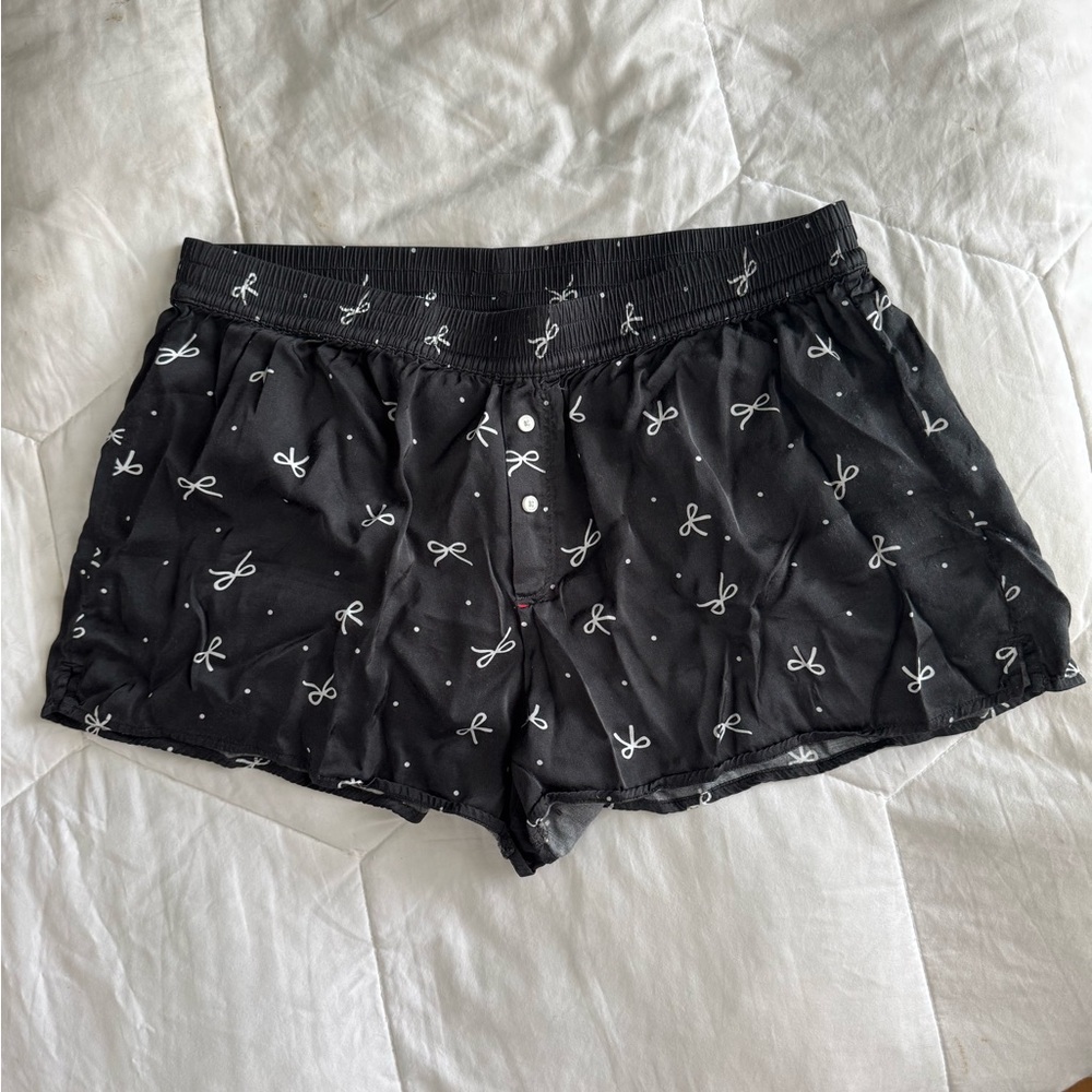 Aerie silk lounge shorts